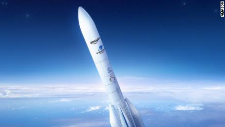 Amazon ogłasza ogromny kontrakt na rakiety, aby wystrzelić konstelację internetu satelitarnego