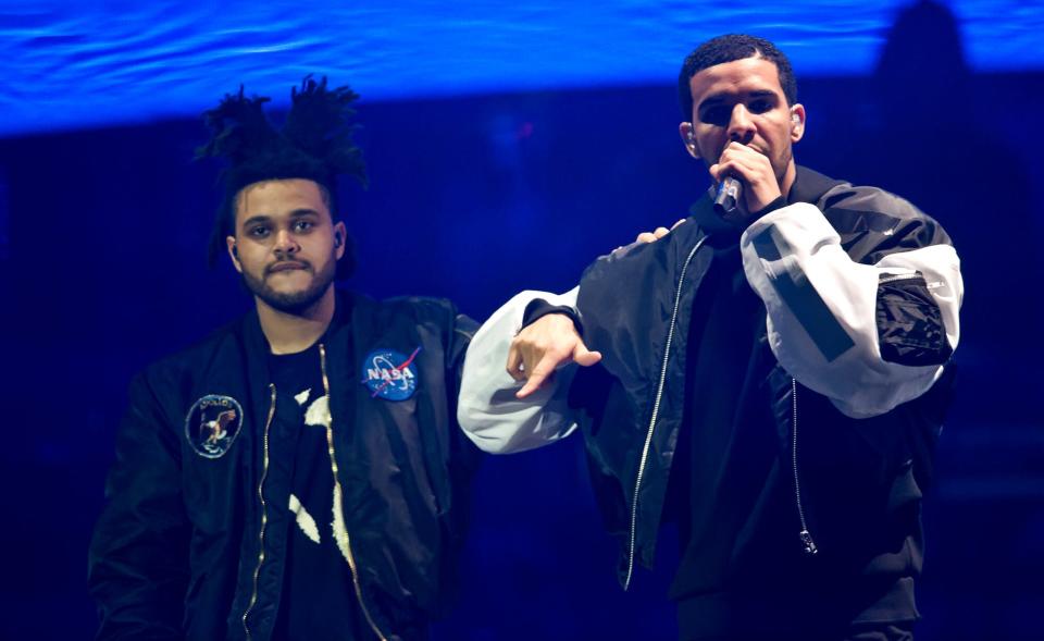 Weeknd i Drake