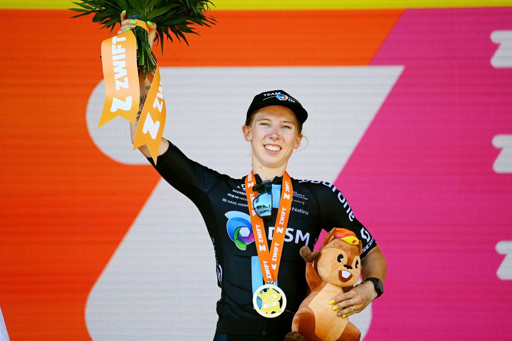 Zwycięzca wyścigu Wiebes na pierwszy etap Tour de France Femmes
