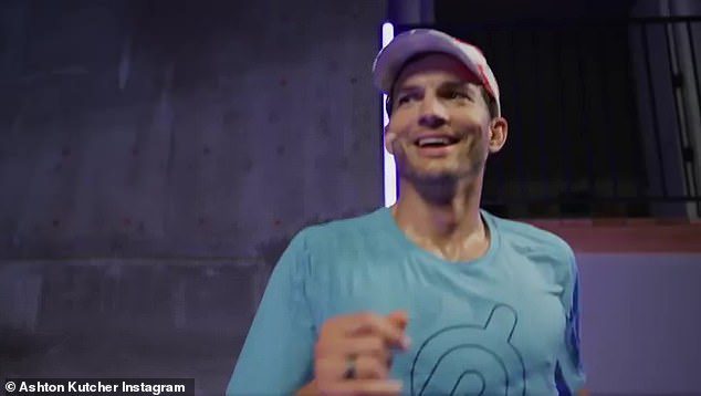 Maraton: Pojawienie się Kutchera na czerwonym dywanie pojawia się zaledwie kilka tygodni po tym, jak na Instagramie ujawnił swoje zaangażowanie w przebieg maratonu w Nowym Jorku