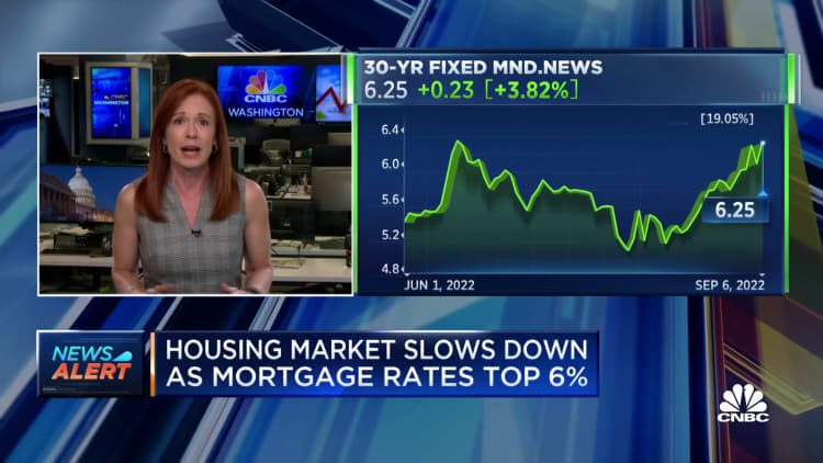 Spowolnienie na rynku mieszkaniowym, oprocentowanie kredytów hipotecznych osiągnęło 6,25%