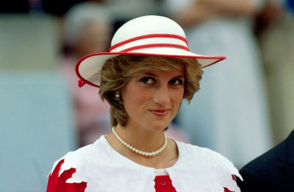 Zdjęcie: Diana, księżna Walii, podczas oficjalnej wizyty w Edmonton, Alberta, Kanada.